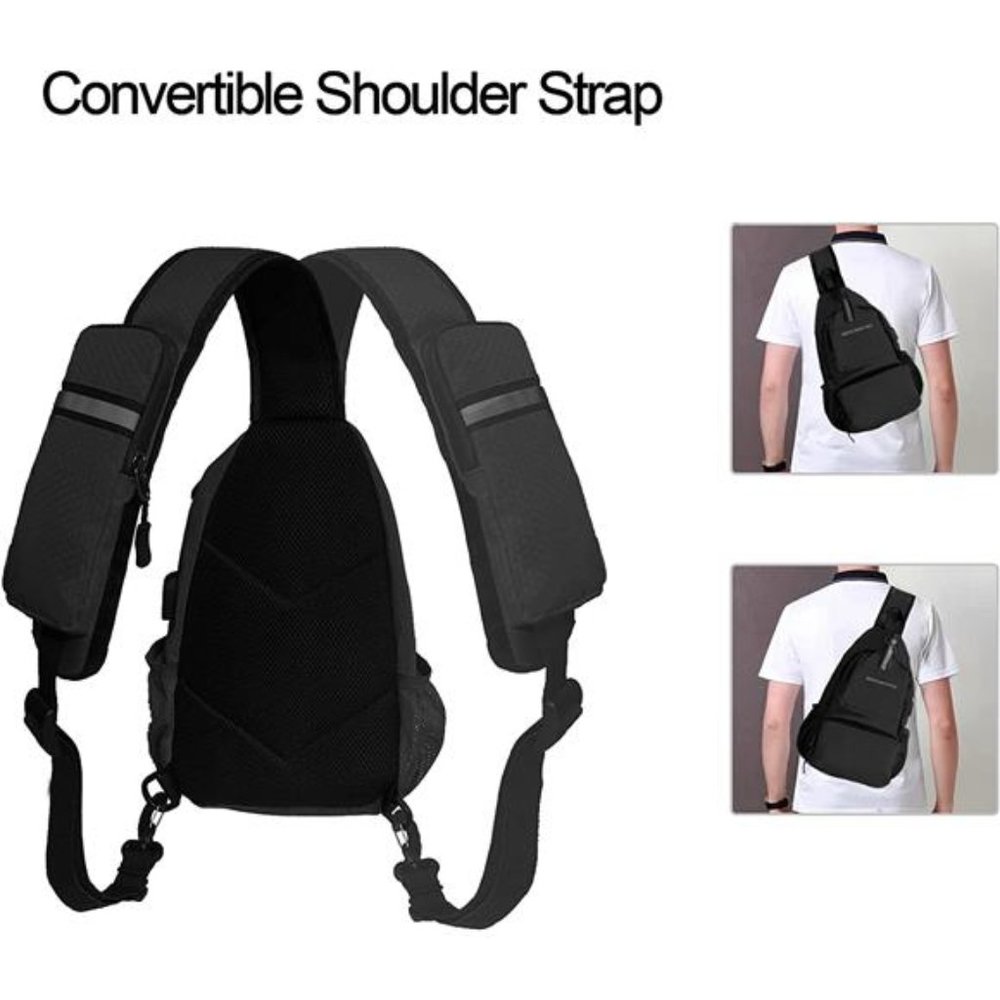 Foldable Waterproof Crossbody Backpack Shoulder C… - image 6
